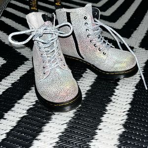 Iridescent Toddler Dr. Martens size 10